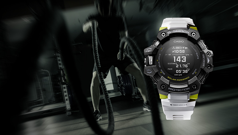 配備心跳計及 GPS 新款 G-Shock 針對健康監察運動訓練